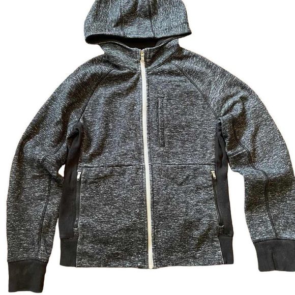 lululemon athletica Other - Lululemon Best Coast Hoodie *Needles Texture White Black* Size Small